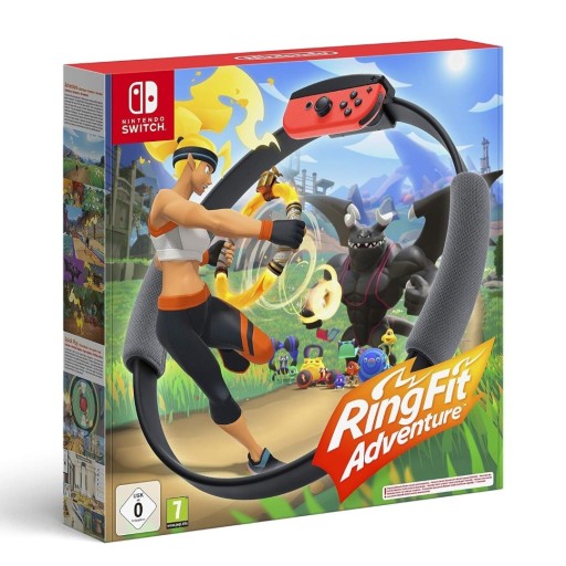 لعبة المغامرة واللياقة البدنية Ring Fit Adventure لجهاز نينتندو سويتش Ring Fit Adventure for Nintendo Switch