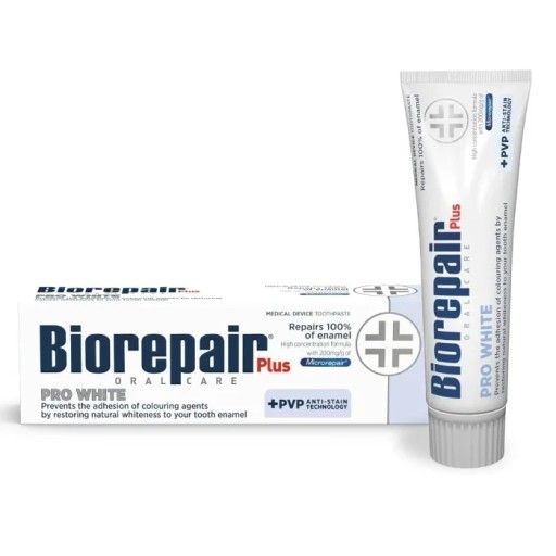معجون أسنان برو وايت بلس بيو ريبير 75 مل Pro White Plus Toothpaste Biorepair 75 ml