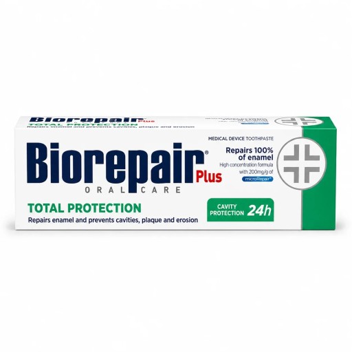 بيو ريبير معجون أسنان عناية كاملة 75 مل Biorepair Plus Total Protection 75 ml