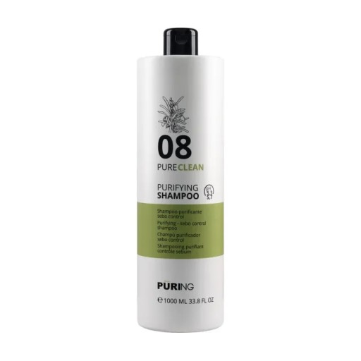 شامبو "بيور كلين" المنقّي (Pure Clean) - سعة 1000 مل PURE CLEAN PURIFING SHAMPOO 08 PURING 1000ML