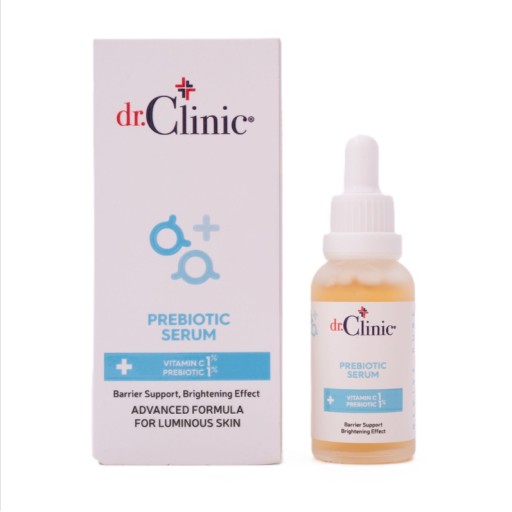 سيروم تفتيح البشرة بالبريبيوتيك + فيتامين سي 30 مل DR.CLINIC PREBIOTIC SERUM 30ML