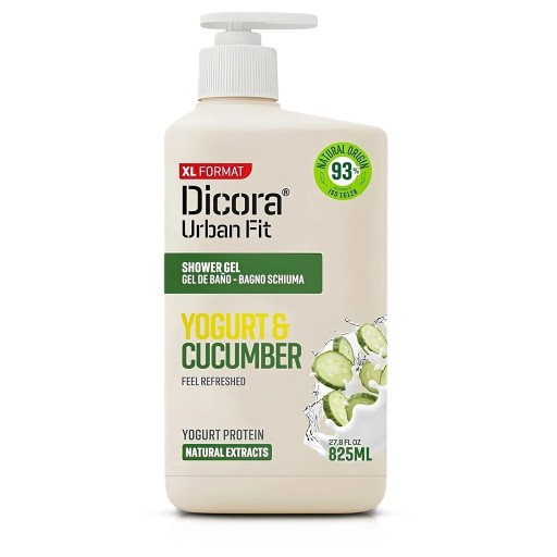 جل استحمام بالزبادي والخيار 825 مل Yogurt and Cucumber Shower Gel 825ml