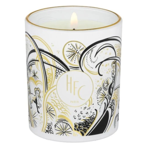شمعة وندرلاند جلو 190 غم HFC CANDLE BLACK WONDERLAND GLOW 190GR