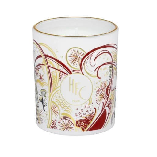 شمعة وينتر بليس 190 غم HFC CANDLE RED WINTER BLISS 190GR