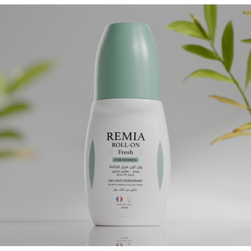 رول أون باريس فريش للنساء 80 مل REMIA ROLL ON PARIS FRESH WOMEN 80ML