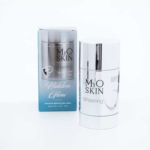 مبيض المناطق الحساسة هدن كلو 80 مل MIO SKIN WHITENING SENSITIVE STICK HIDDEN GLOW 80ML