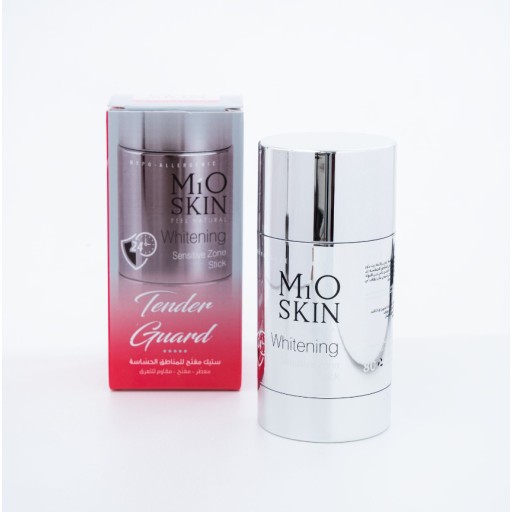 مبيض المناطق الحساسة تندر كارد 80 مل MIO SKIN WHITENING SENSITIVE STICK TENDER GUARD 80ML