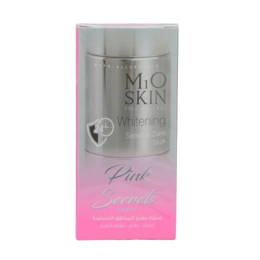 مبيض المناطق الحساسة بينك سيكريتس 80 مل MIO SKIN WHITENING SENSITIVE STICK PINK SECRETS 80ML