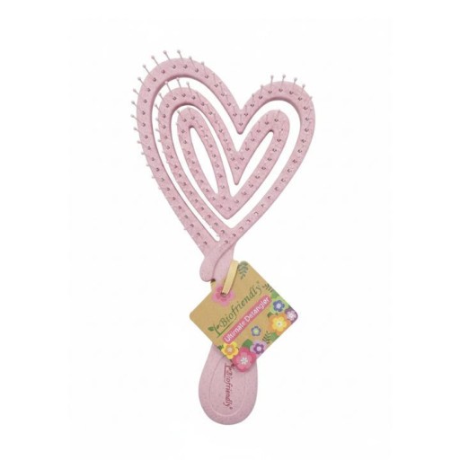 فرشاة فك التشابك بتصميم القلب Detangler Heart-Shaped Brush