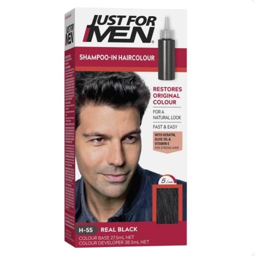 شامبو جست فور مين للشعر المصبوغ H-55 JUST FOR MEN SHAMPOO IN HAIR COLOR  H-55