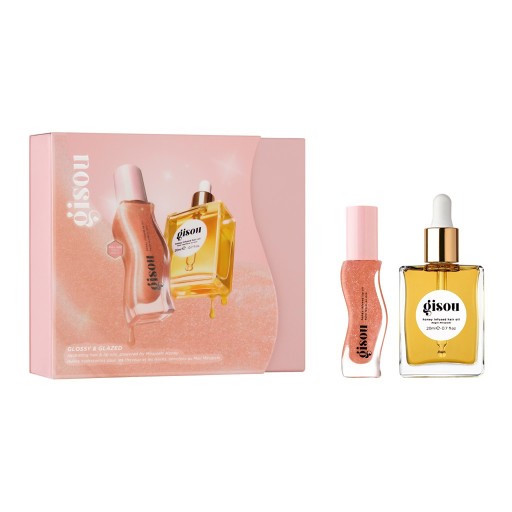 مجموعة ثنائية من مكونات العناية بالشعر والشفاه A duo of hair and lip care ingredients