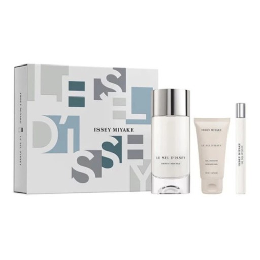 مجموعة عطر إيسي مياكي لو دي إيسي أو دو تواليت 100 مل، 3 قطع ISSEY MIYAKE LE D ISSSY EDT 100ML 3PCS SET