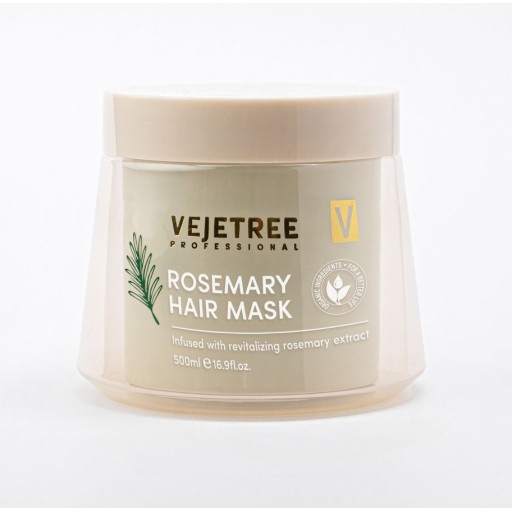 ماسك إكليل الجبل للشعر 500 مل VEJETREE  ROSEMARY HAIR MASK 500ML