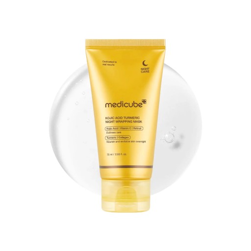 قناع ميديكيوب الليلي للتغليف 75 مل MEDICUBE NIGHT WRAPPING MASK 75ML