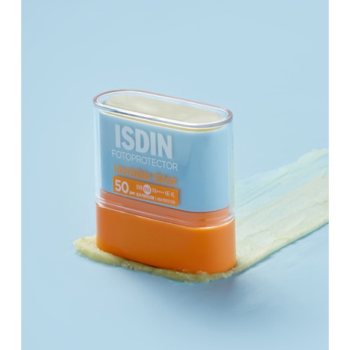 قلم إيزدين غير المرئي بعامل حماية من الشمس 50، 10 غرام ISDIN INVISIBLE STICK SPF50 10G