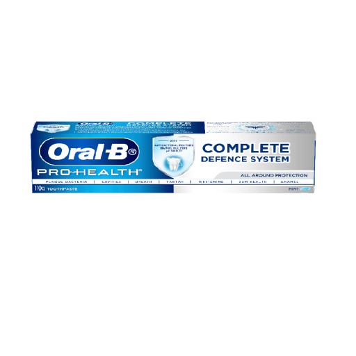 معجون أسنان أورال-بي برو-هيلث كومبليت ديفنس نعناع 110 غرام Oral-B Pro-Health Complete Defence System Mint Toothpaste 110g