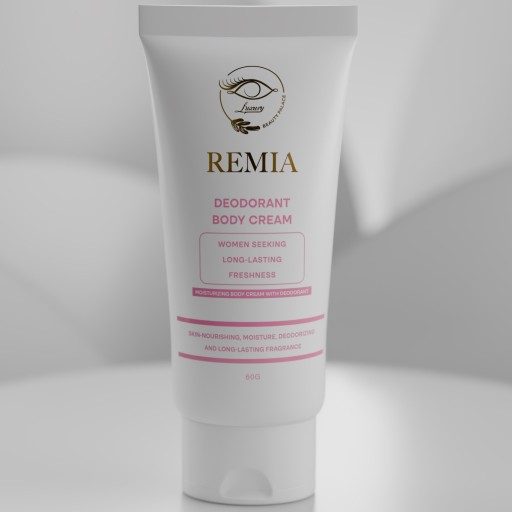 كريم الجسم ريميا مزيل للعرق 60 مل REMIA DEODORANT BODY CREAM 60ML