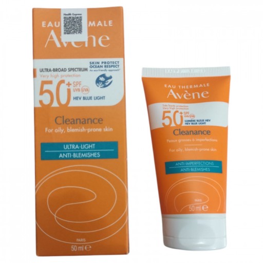 أفين كلينانس واقي من الشمس 50 مل +50 1+1 AVENE CLEANCE SUNBLOCK 50ML +50  1+1