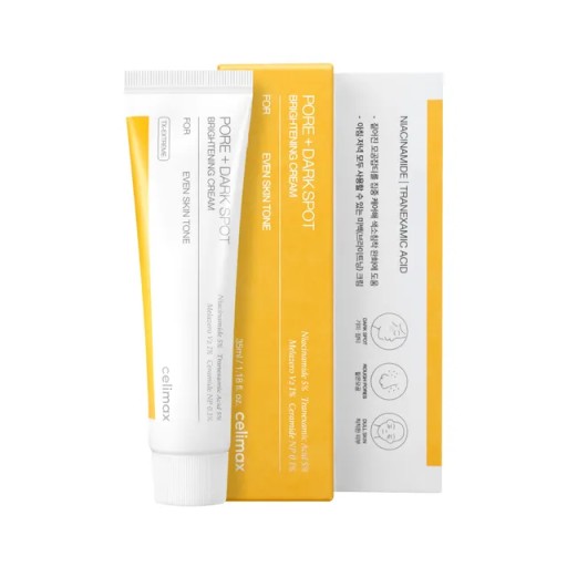كريم سيليماكس لتفتيح المسام والبقع الداكنة 35 مل CELIMAX PORE+DARK SPOT BRIGHENING CREAM 35ML
