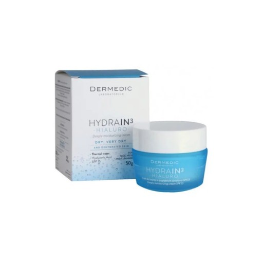 هيدرين 3 مرطب عميق للبشرة الجافة مع عامل حماية من الشمس SPF15 - 50 غرام HYDRAIN 3 DEEPLY MOISTURIDING DRY SKIN SPF15- 50 G