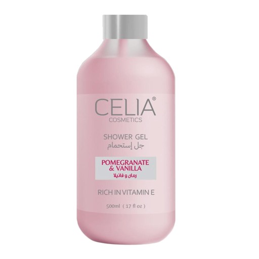 جل الاستحمام برائحة الرمان والفانيليا 500 مل Pomegranate And Vanilla Shower Gel 500 ml