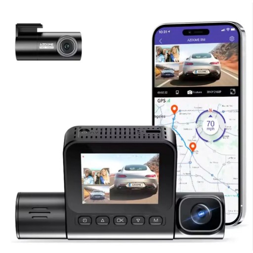 داش كام ازدوم S58 4K مع تتبع GPS Dash cam Azdome S58 4K 3CH WITH GPS