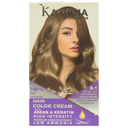 صبغ الشعر بالأرغان والكيراتين 6 قطع Hair Color Cream With Argan & Keratin 6 PCS