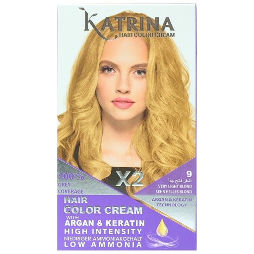 صبغ الشعر بالأرغان والكيراتين 6 قطع Hair Color Cream With Argan & Keratin 6 PCS