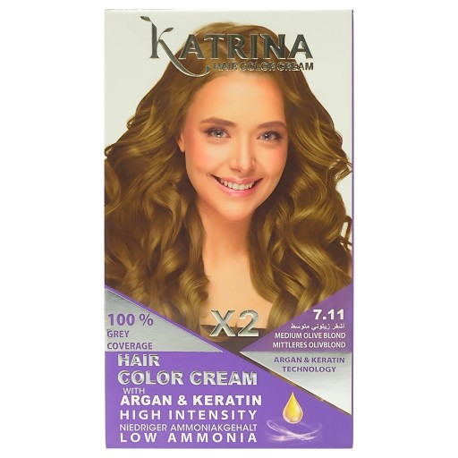 صبغ الشعر بالأرغان والكيراتين 6 قطع Hair Color Cream With Argan & Keratin 6 PCS