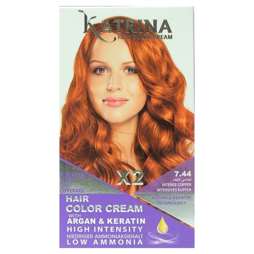 صبغ الشعر بالأرغان والكيراتين 6 قطع Hair Color Cream With Argan & Keratin 6 PCS