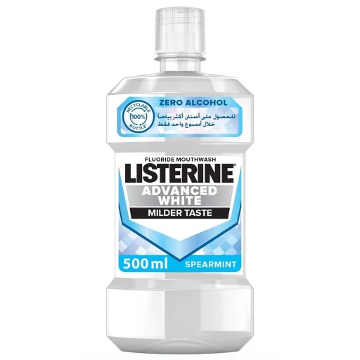 غسول الفم وايت أدفانس 500 مل Mouthwash Advanced White 500 ml