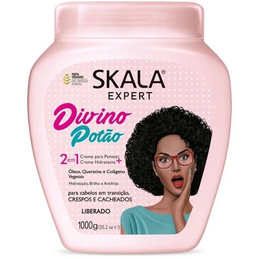 كريم للشعر الكيرلي ديفينو 1000 غم Crema Divino Potao 1000 g