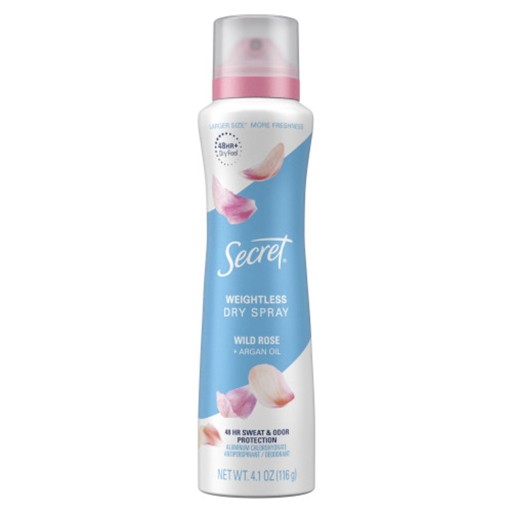مزيل عرق بخاخ وايلد روز أند أرجان اويل 116 غم Dry Spray Antiperspirant Deodorant Wild Rose and Argan Oil 116 g