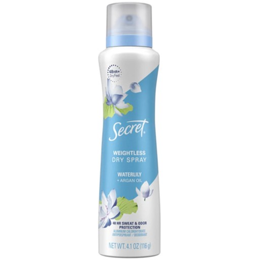 مزيل عرق بخاخ واتيرليلي أند أرجان اويل 116 غم Dry Spray Antiperspirant Deodorant Waterlily and Argan Oil 116 g