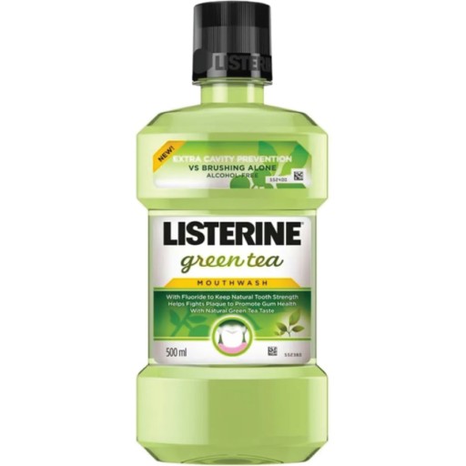 غسول الفم بالشاي الأخضر 500 مل Green Tea Mouthwash 500 ml