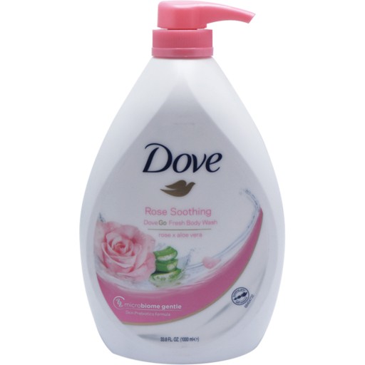 جل استحمام بالورد والصبار 1 لتر Shower Gel Rose & Aloe Vera 1 L