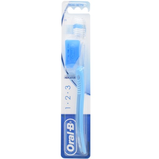 فرشاة أسنان ميديم 35 ازرق فاتح Toothbrush 35 Medium Light Blue