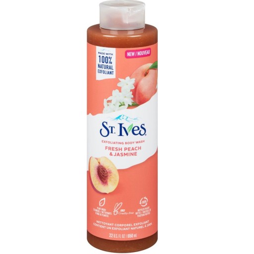 غسول للجسم برائحة الخوخ والياسمين المنعشة 650 مل Body Wash Fresh Peach & Jasmine 650 ml