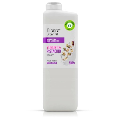 ديكورا جل صحور الزبادي والفستق 750 مل DICORA SOHWER GEL YOGURT&PISTACHIO 750ML