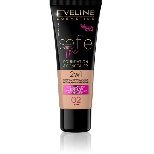 كريم أساس وخافي العيوب سيلفي تايم Selfie Time Foundation & Concealer