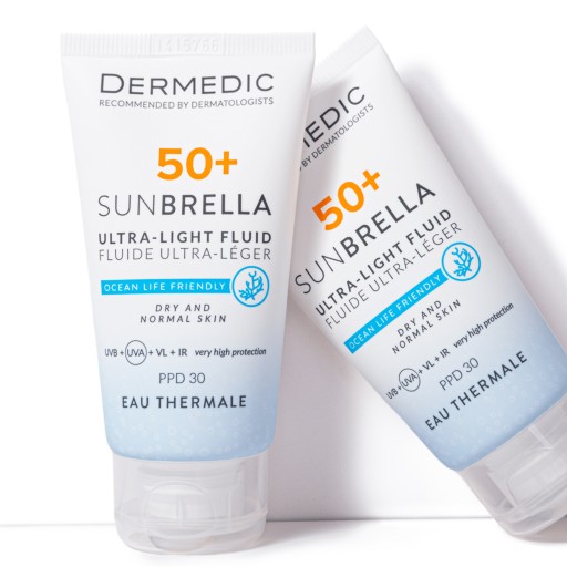 مجموعة واقي الشمس للبشرة الجافة والعادية بعامل حماية 50, 40 مل Sunscreen for dry and normal skin SPF 50 Set 40 ml