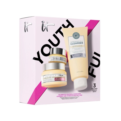 مجموعة العناية بالبشرة المضادة للشيخوخة 3 قطع Your Confidence Boosting Routine Gift Set 3 PCS