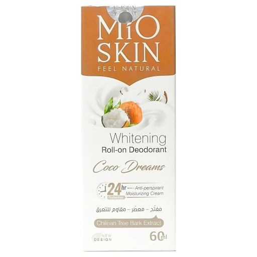 مزيل عرق مبيض رول اون كوكو دريمز 60 مل Whitening Deodorant Roll On Coco Dreams 60 ml