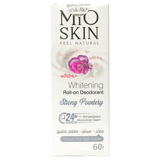 مزيل عرق مبيض رول أون باودري 60 مل Whitening Deodorant Roll On Strong Pawdery 60 ml