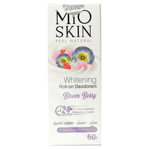 مزيل عرق مبيض رول أون برائحة التوت الزهري 60 مل Whitening Deodorant Roll On Blossom Berry 60 ml