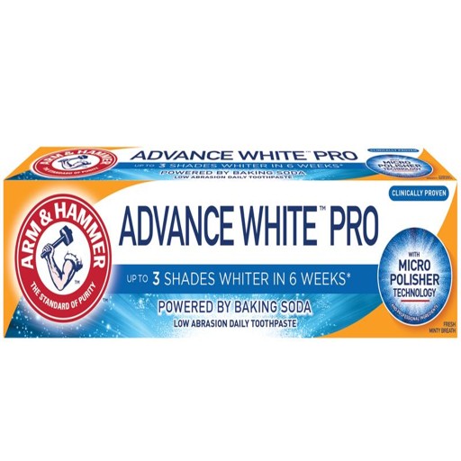 معجون أسنان مبيض أدفانسد وايت برو 75 مل Advanced White Pro Whitening Toothpaste 75 ml