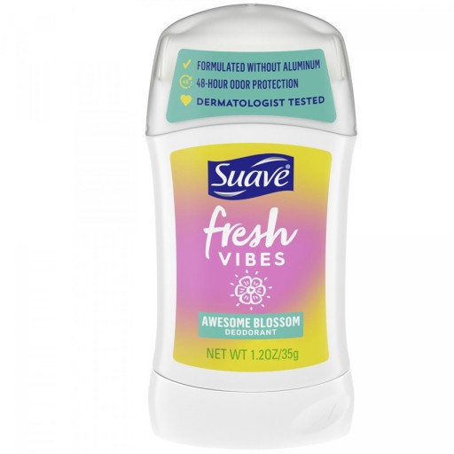مزيل عرق ستك خالي من الألومنيوم يدوم 48 ساعة برائحة الأزهار 53 مل Deodorant Stick Aluminum Free 48H Awesome Blossom 53 ml