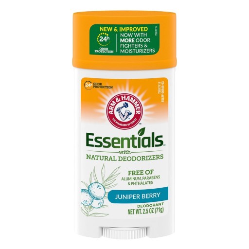 مزيل التعرق ستك ايسينشيالز جونيبر بيري 71 غم Essentials With Natural Deodorizers Stick Juniper Berry 71 g