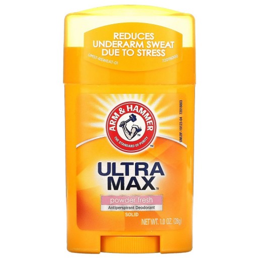 مزيل عرق ألترا ماكس برائحة البودرة المنعشة 28 غم Ultra Max Antiperspirant Deodorant Stick Powder Fresh 28 g