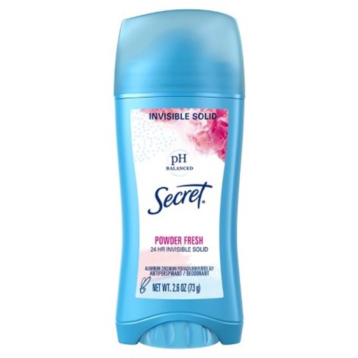 مضاد التعرق ستك بدرجة حموضة متوازنة 24 ساعة باودر فريش 73 غم 24H Invisible Solid Ph Balanced Deodorant Stick Powder Fresh 73 g